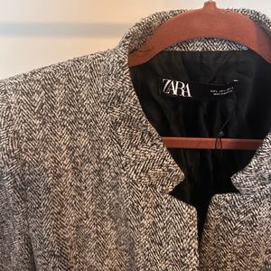 LARGE GREY ZARA COAT
